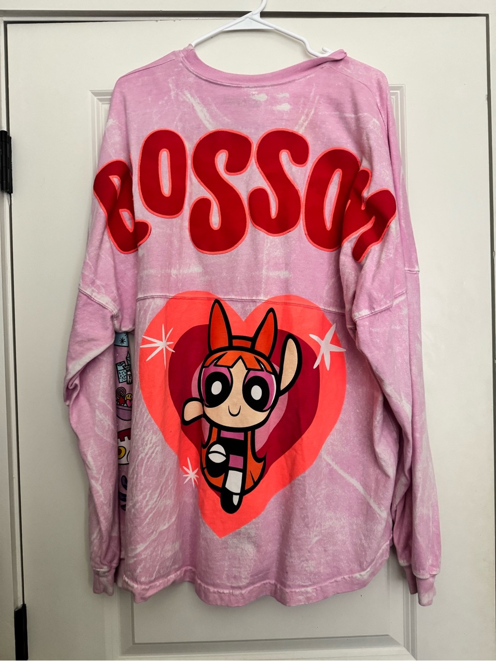 Powerpuff Girls Blossom Pink Graphic Long Sleeve Top Spirit Jersey